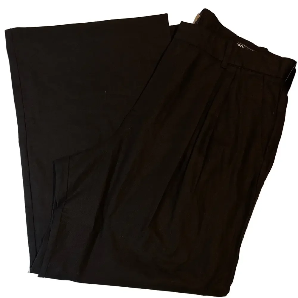 Gap Black wide leg pants trousers 20 New - Picture 8 of 12